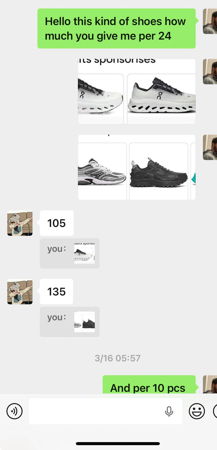 Le vrai prix des ON et Saucony que les gens revendent entre 80-120 EUR ... tu les toucheras à 15 EUR environ.
